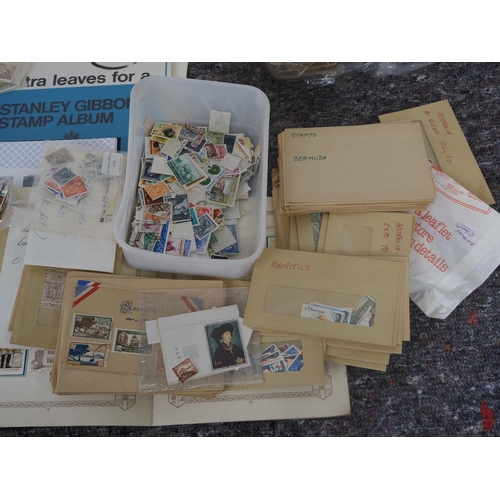 69 - Quantity of assorted British and foreign stamps