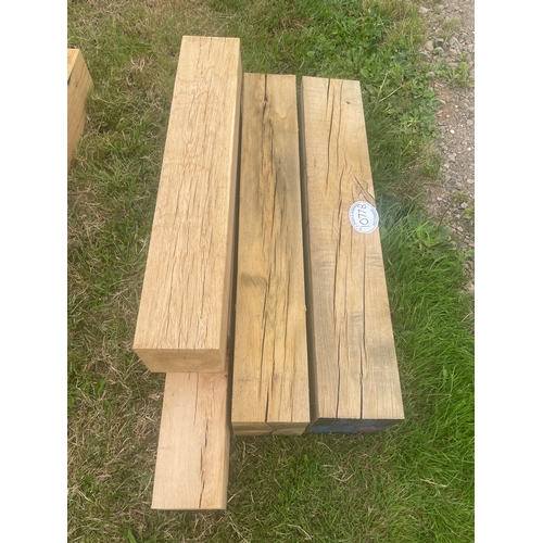 1077B - Oak beams 1.1 x200 x190 - 2 + others