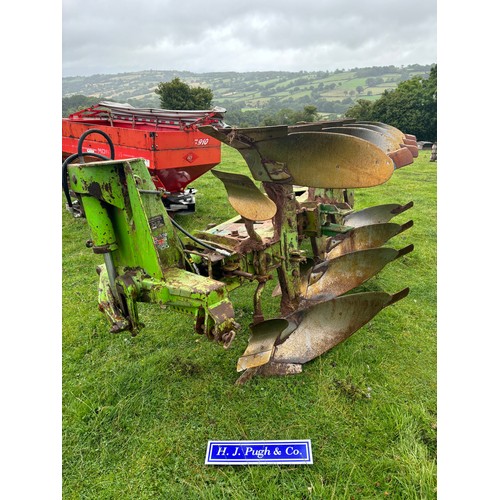 168 - Dowdeswell DP7D 4 + 1 furrow plough