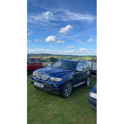 192 - BMW X5 car. Reg PJ55 MWO