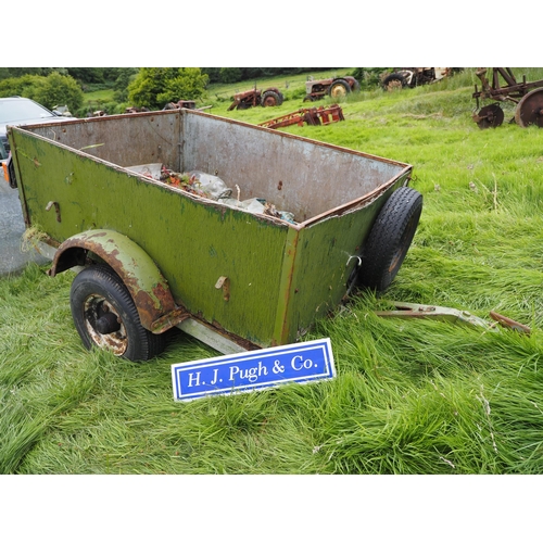 41 - Galvanised trailer AF