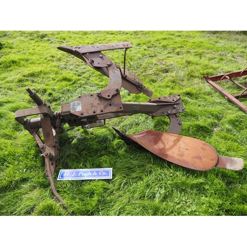 56 - David Brwon reversible plough parts. Badged