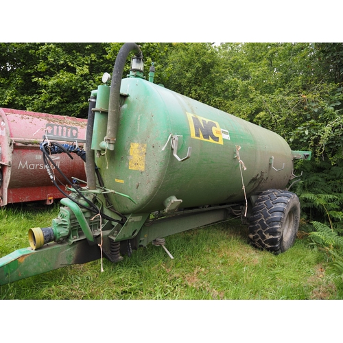 199 - NC 2050 slurry tanker. Has been in regular use. Serial no. 45286