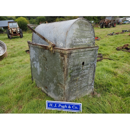 29 - Perkins galvanised milk trough