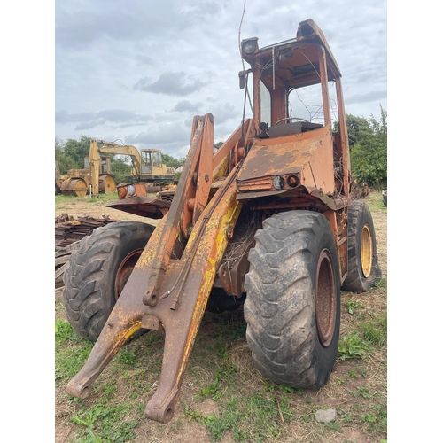 278 - Muir Hill B6000 loading shovel. Reg. WVJ 809T. Current V5 in office