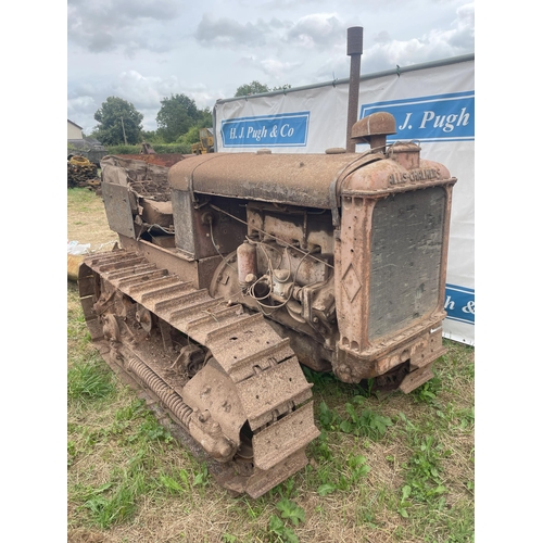 297 - Allis Chalmers crawler. Quite original