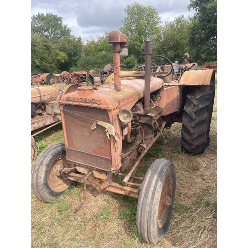 305 - Allis Chalmers U tractor. Quite original, PTO. Reg. EU 9513. Old buff logbook and current V5 in offi... 