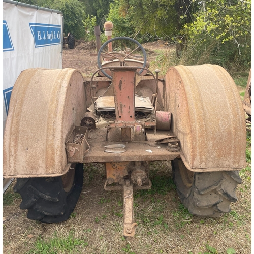 305 - Allis Chalmers U tractor. Quite original, PTO. Reg. EU 9513. Old buff logbook and current V5 in offi... 