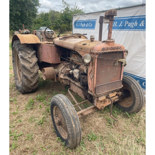 305 - Allis Chalmers U tractor. Quite original, PTO. Reg. EU 9513. Old buff logbook and current V5 in offi... 