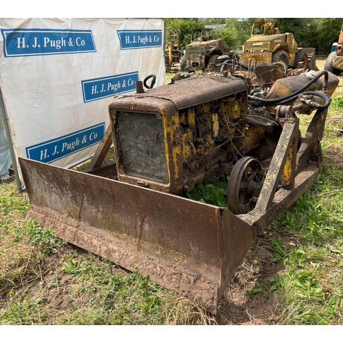 126 - Caterpillar D2 5J crawler for restoration with rare Laplant Choate Hydraulics sn 5461SP