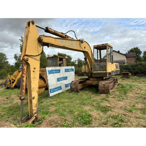 155 - Ford Richier H45 tracked excavator, spares