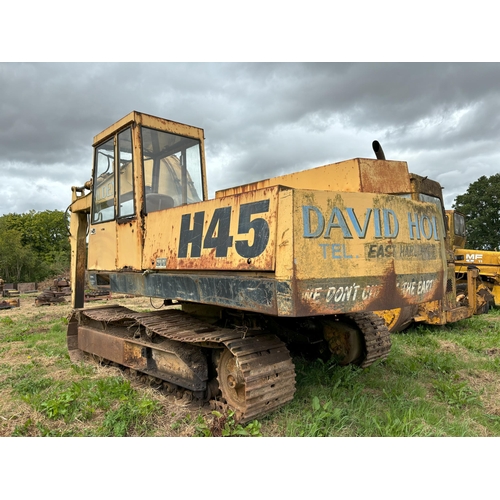 155 - Ford Richier H45 tracked excavator, spares