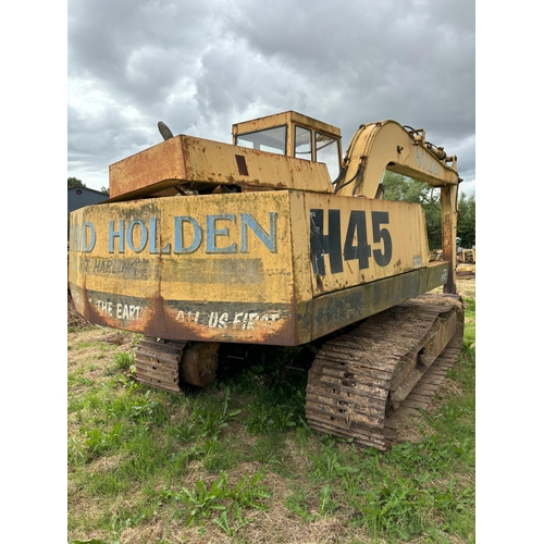 155 - Ford Richier H45 tracked excavator, spares