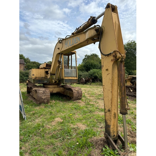 155 - Ford Richier H45 tracked excavator, spares