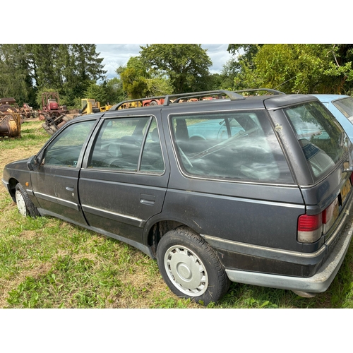 164 - Peugeot 405 GLX Turbo diesel estate car, 1994. One owner. Reg. L927 MVJ. Current V5 in office