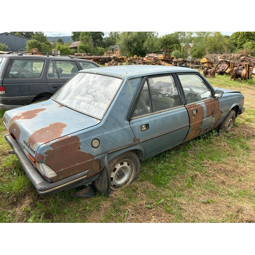 165 - Peugeot 305 GRD 4di car. Reg. MVJ 159Y. Old V5 in office