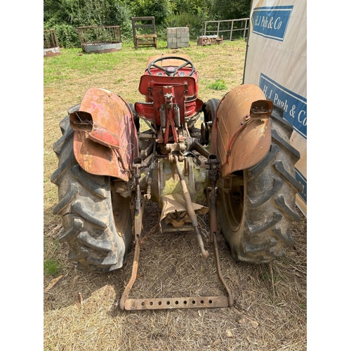 167 - Massey Ferguson 135  8E vineyard tractor, runs and drives well