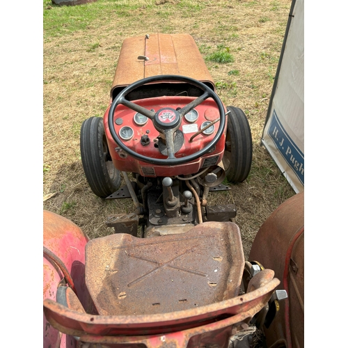 167 - Massey Ferguson 135  8E vineyard tractor, runs and drives well