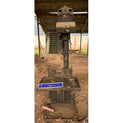 27 - Archdale pillar drill on stand 3ph