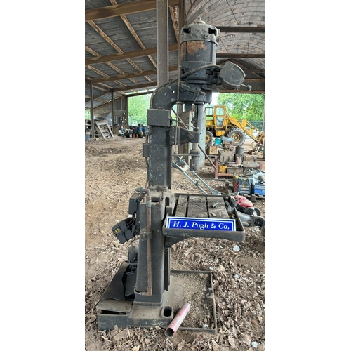 27 - Archdale pillar drill on stand 3ph