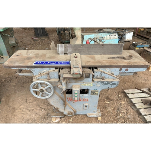 28 - Wadkin planer thicknesser 3ph