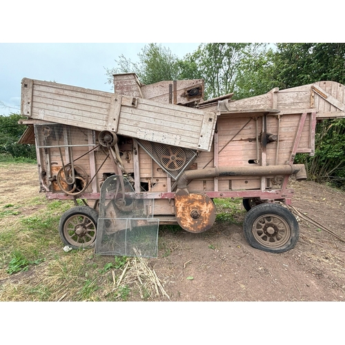 358 - Ransome Simms and Jefferies threshing machine