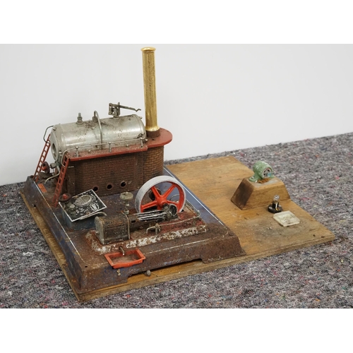 35 - Wilesco stationary steam plant model AF