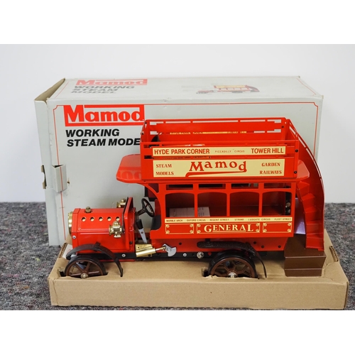 4 - Live steam Mamod bus unused in original box