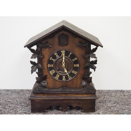 45 - Antique black forest shelf cuckoo clock