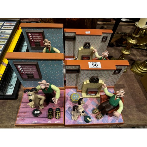 90 - Wallace & Gromit talking radio alarm clocks - 4