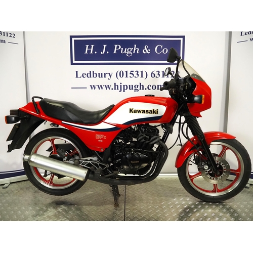 1096 - Kawasaki GPZ 305 motorcycle. 1987. 305cc
Runs and rides, was last ridden in 2020 so will require rec... 