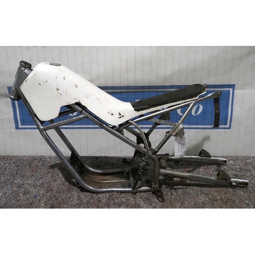 152 - Believed Yamaha RTX frame with tank and swinging arm 1915