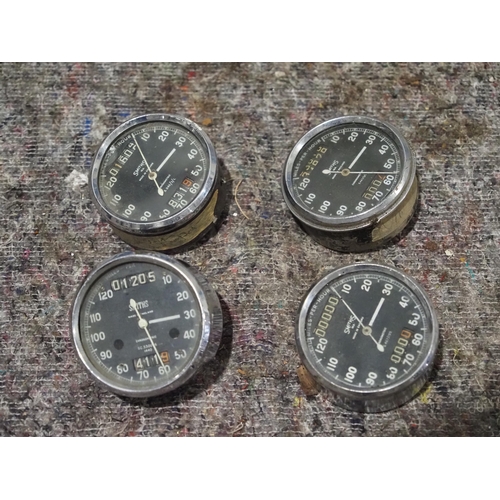 154 - Smiths 0-120 rev counters - 4