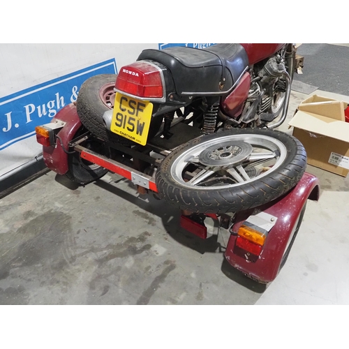 Cx500 trike hotsell