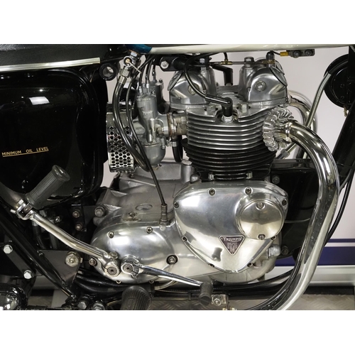 Triumph T100R Daytona motorcycle. 1968. 500cc. Frame No. T100RH59736 ...