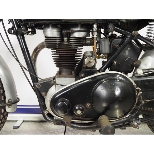 Matchless G3L motorcycle. 1948. 350cc Frame No. 25154 Engine No ...