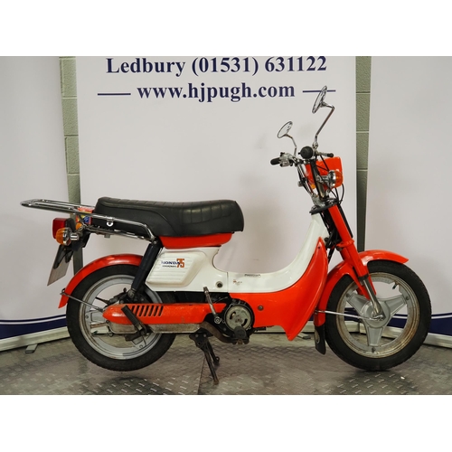 Honda NF75 moped. 1979. 75cc Engine turns over with good