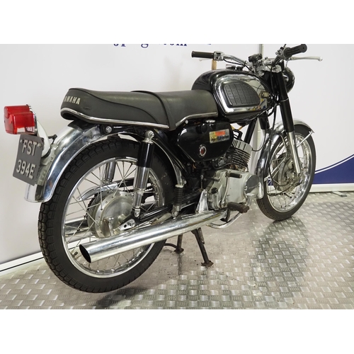 Yamaha CS1E motorcycle. 1967. 180cc Frame No.CS1 002787