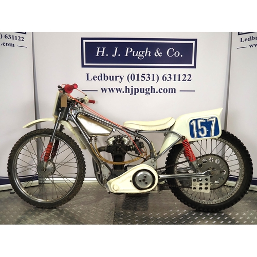 Godden racing grasstrack motorcycle. Frame No. 78186 Engine No. 67237 ...