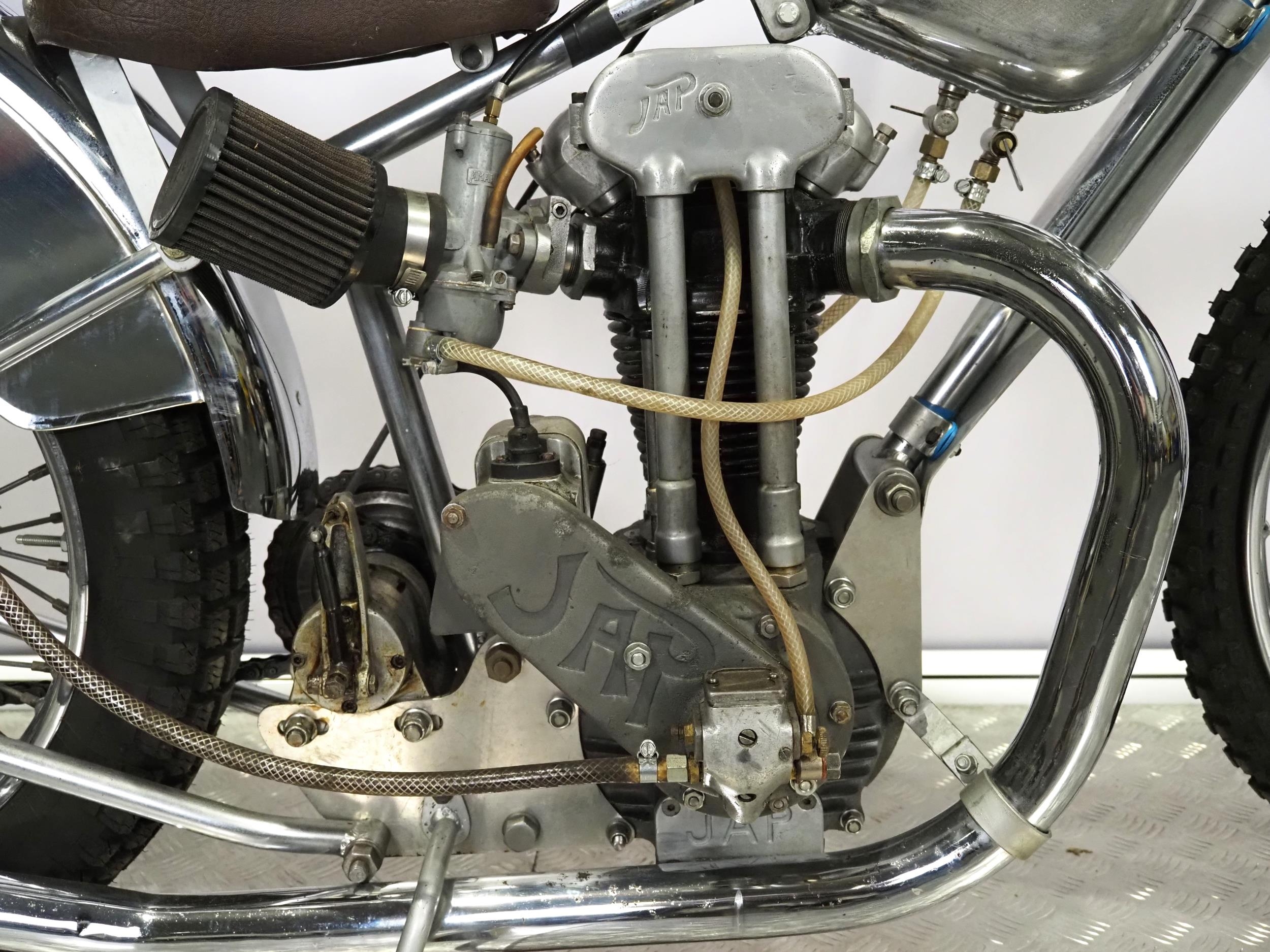 Rotrax-JAP Speedway motorcycle. 1965 This bike is believed to have been ...