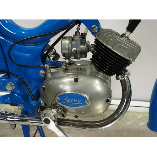 Kerry Capitano moped. 1963. 49cc Frame No. 3195 Engine No. 4270