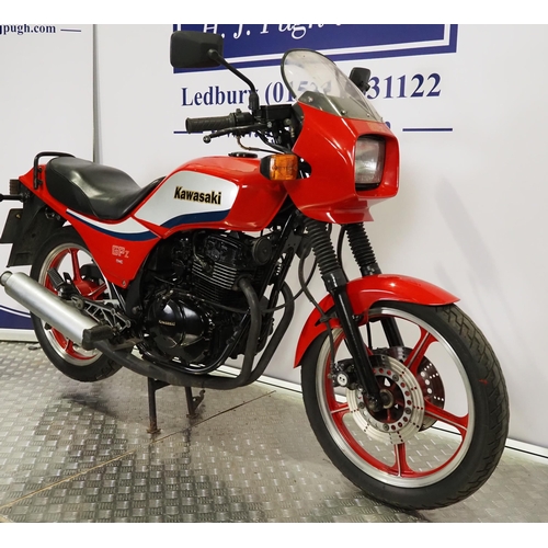 1096 - Kawasaki GPZ 305 motorcycle. 1987. 305cc
Runs and rides, was last ridden in 2020 so will require rec... 