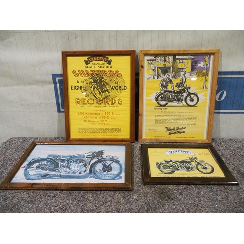 621 - Framed Vincent posters - 4