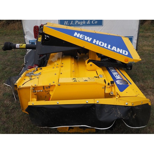 14 - New Holland F320P front mounted disc cutter mower. 2020