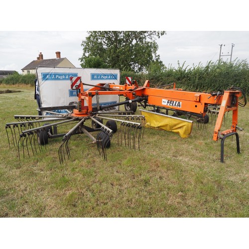 17 - Fella TS801 Megaswad two rotor rake