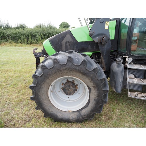 43 - Deutz-Fahr Agrotron Profiline K430 Tractor. 50k.  Runs and drives. Fitted with Quicke DMQ55 loader. ... 