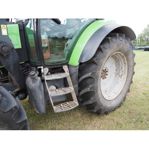 43 - Deutz-Fahr Agrotron Profiline K430 Tractor. 50k.  Runs and drives. Fitted with Quicke DMQ55 loader. ... 