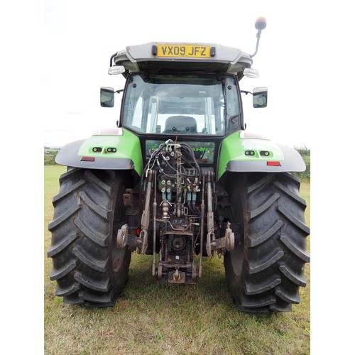 43 - Deutz-Fahr Agrotron Profiline K430 Tractor. 50k.  Runs and drives. Fitted with Quicke DMQ55 loader. ... 