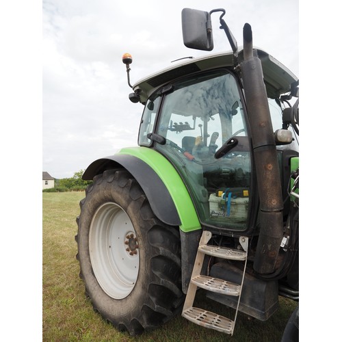 43 - Deutz-Fahr Agrotron Profiline K430 Tractor. 50k.  Runs and drives. Fitted with Quicke DMQ55 loader. ... 