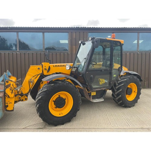 171 - 59 Plate JCB 526.26 Agri loadall,  Powershift - 40k, air con, JCB hydraulic headstock, third service... 